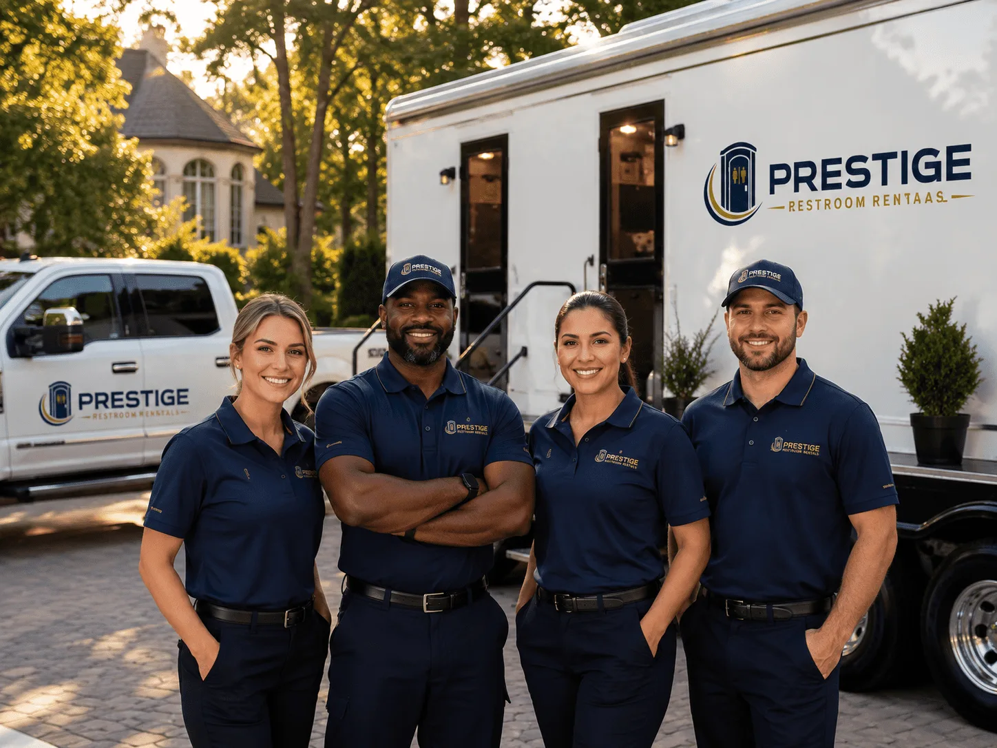 Trusted Luxury Portable Restrooms company in Ortley, SD